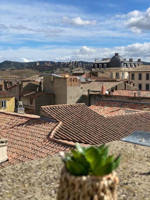 Appartamento Le Jaffa Vue Sur La Cite Carcassonne Esterno foto